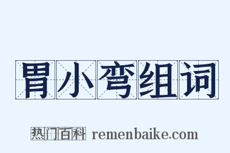 胃小弯组词是什么意思的图片